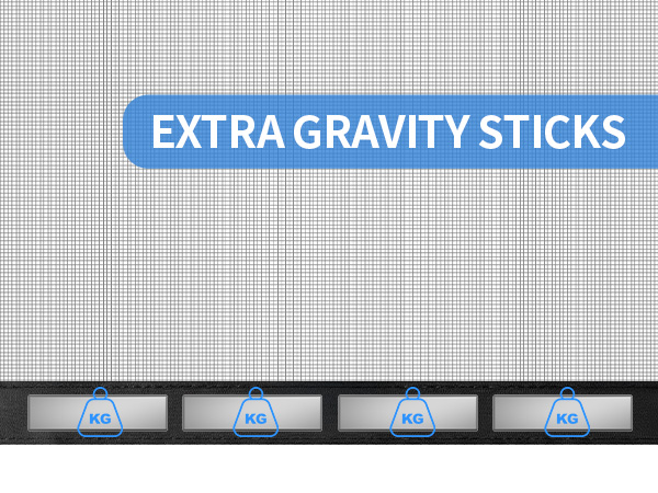 garage door screen with magnetic closure