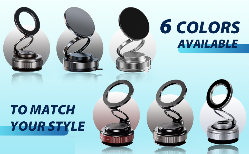 accesorios para carro suction phone mount magsafe suction mount popsocket car phone holders