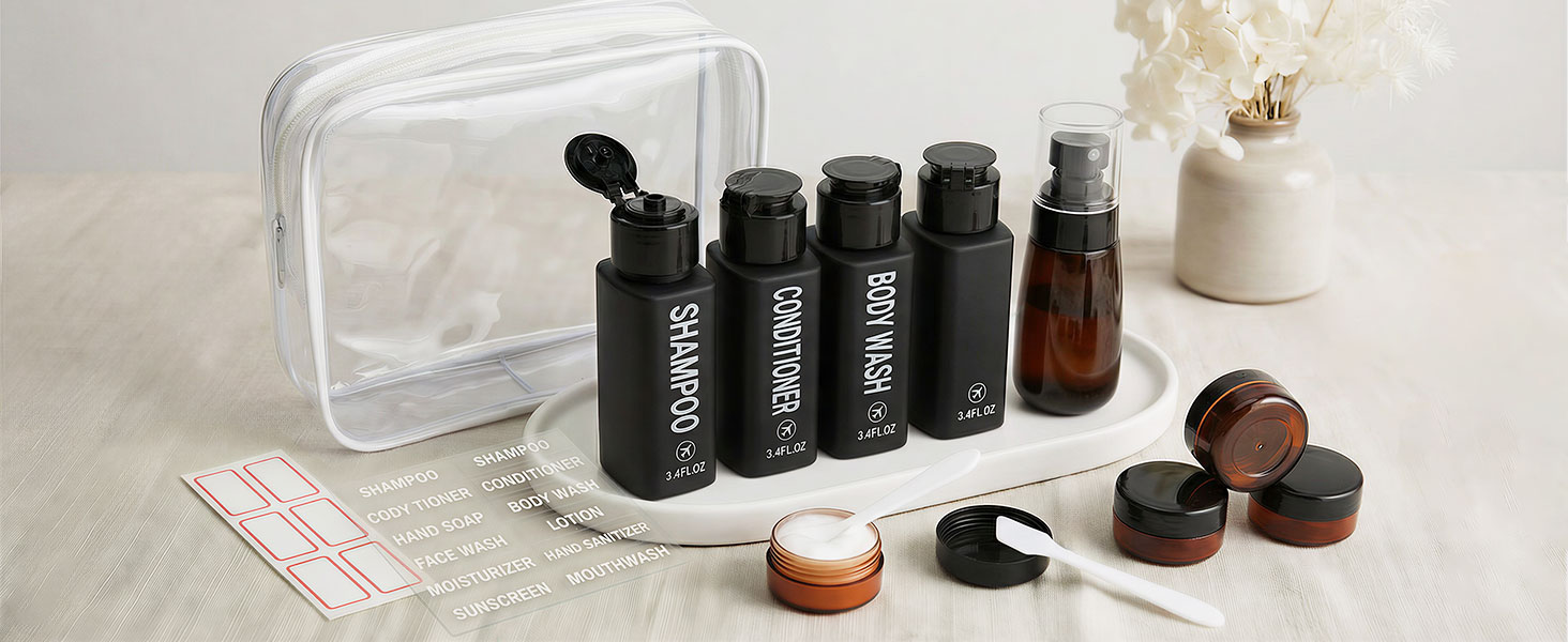 Travel Bottles for Toiletries