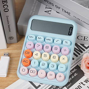 Mechanical Calculator blue-4.3