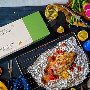 pre-cut foil sheet