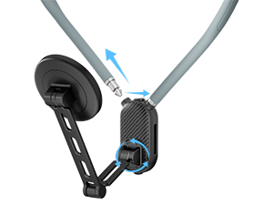 neck mount for phone