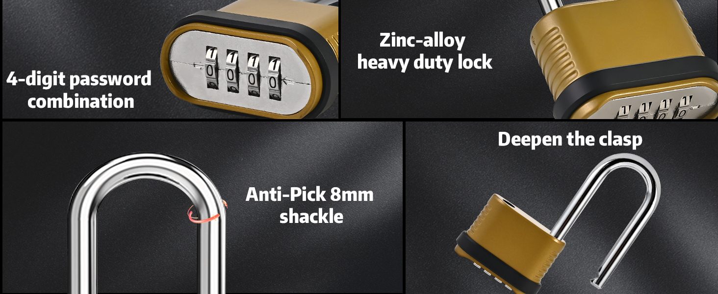 gate locks for outdoor fence