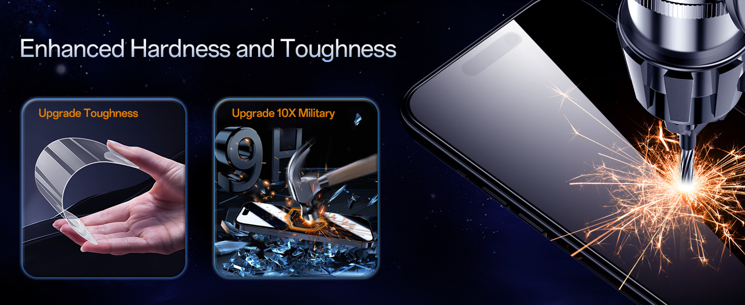 iPhone 16 Pro Max Blue Light Screen Protector A+05