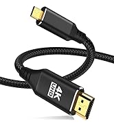 KELink 4K Micro HDMI to HDMI Cable 6FT, 4K@60Hz HDMI to Mircro HDMI Cord Aluminum Shell Braided H...