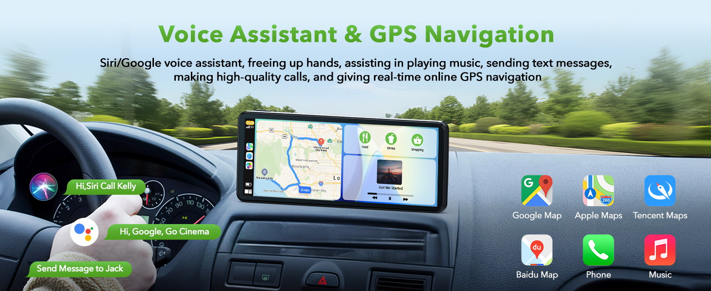 apple carplay screen for car