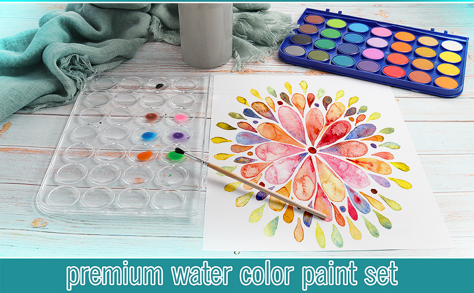 Upgraded watercolor paint set