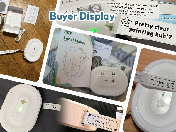 label maker machine with tape label printer labeler label machines