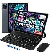 TABWEE Tablet 11 Inch Android 15 Tablets T90, 1920 * 1200 FHD Display, 24GB RAM 128GB ROM /2TB TF...