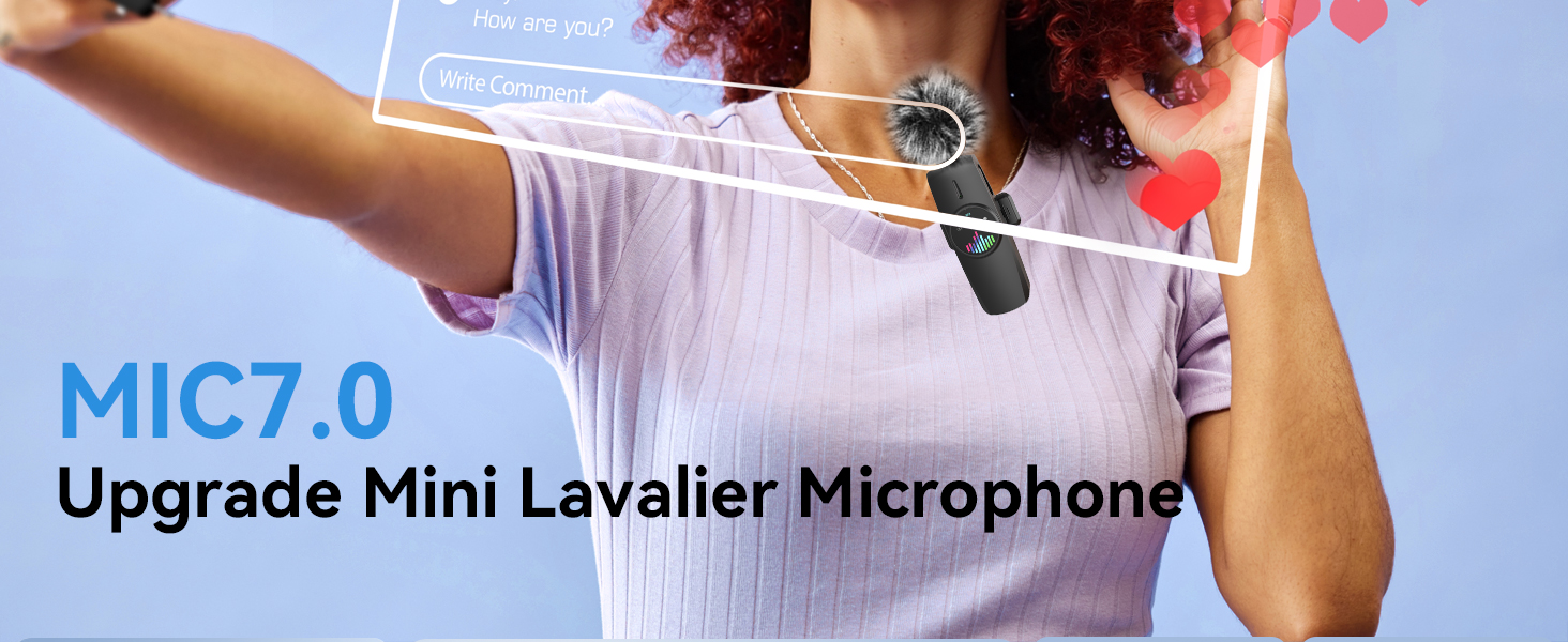 wireless lavalier microphone