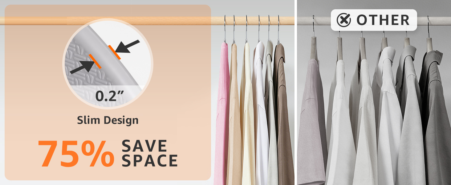 space saving hangers