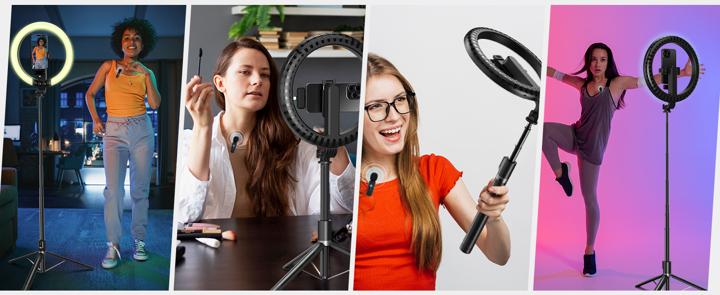 ring light with stand