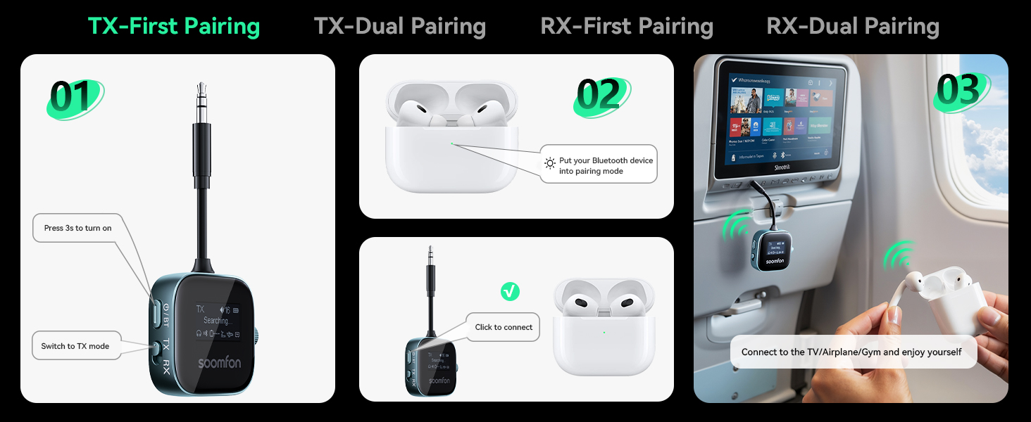 bluetooth adapter for airplane