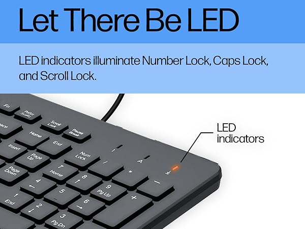 HP 150 Wired Keyboard