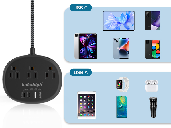 extension cord black