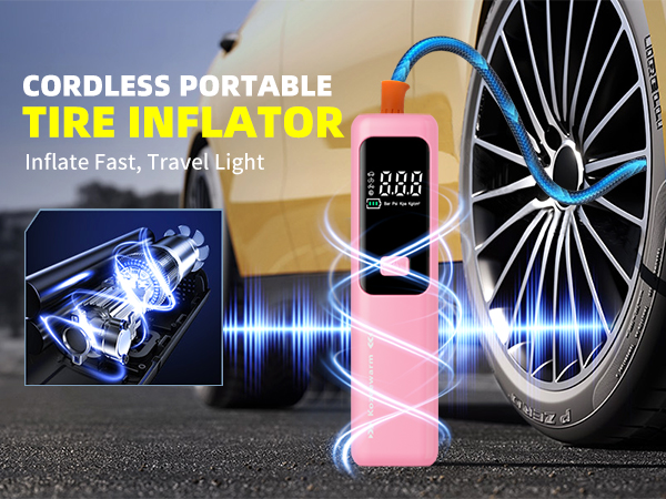 car tire pump inflator