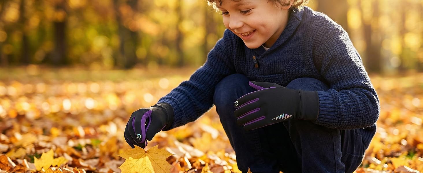 kids snow gloves