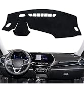 smabee Car Dash Mat Compatible with 2024 Chevrolet/Chevy Trax Dashboard Pad Sunshade Dashmat Cent...
