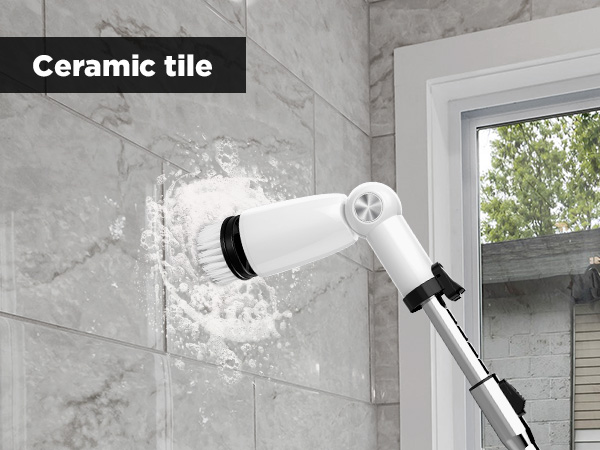 electric spin scrubber brush power brush floor scrubber