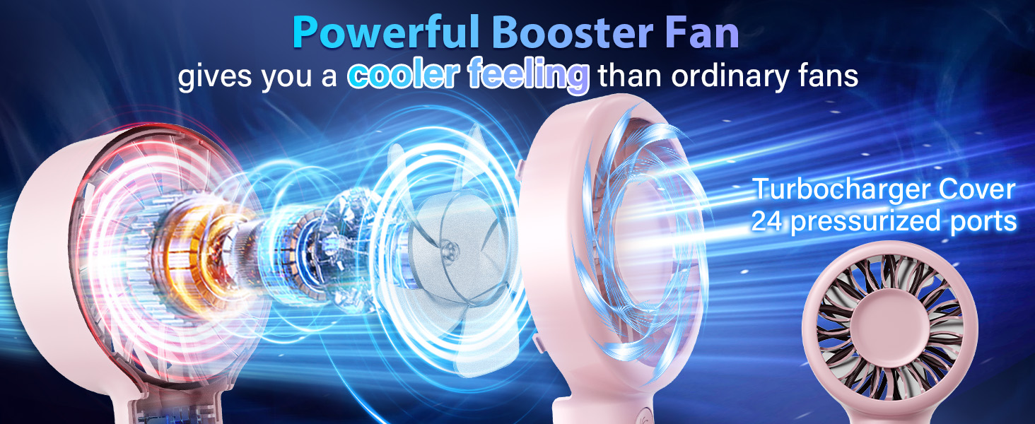 Handheld Fan Rechargable