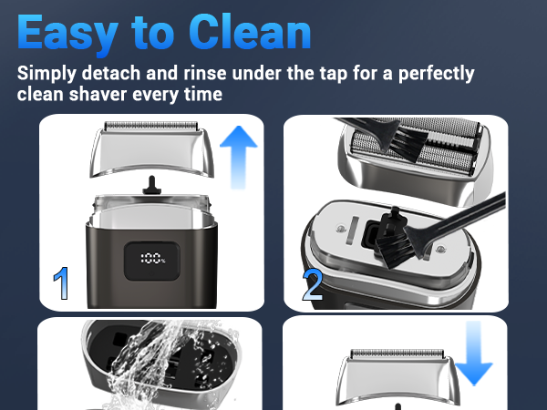 travel shavers for men rechargeable