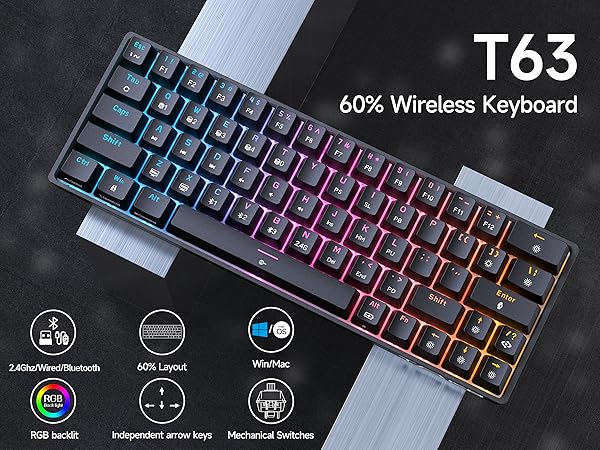 Wireless Mechanical Keyboard