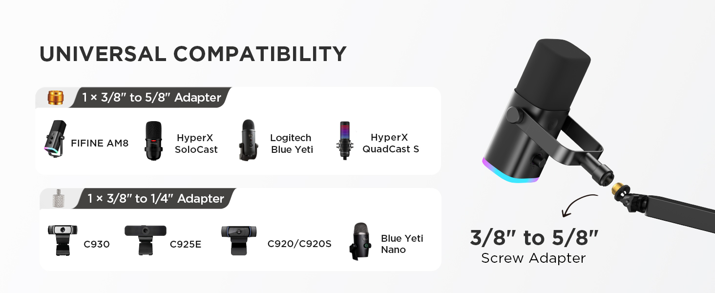 low profile arm stand