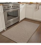 RESARE Kitchen Mats, No Slip Kitchen Mats for Floor, Absorbent Quick Dry Washable Kitchen Rugs in...