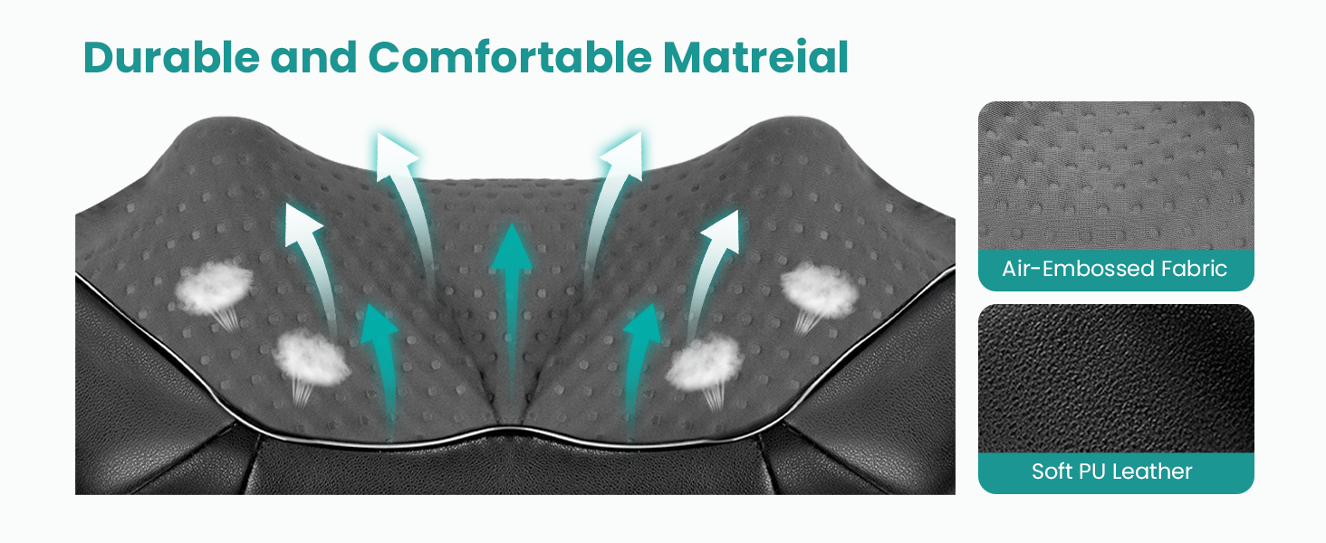 nekteck neck back massager for pain relief deep tissue shoulder massage tool