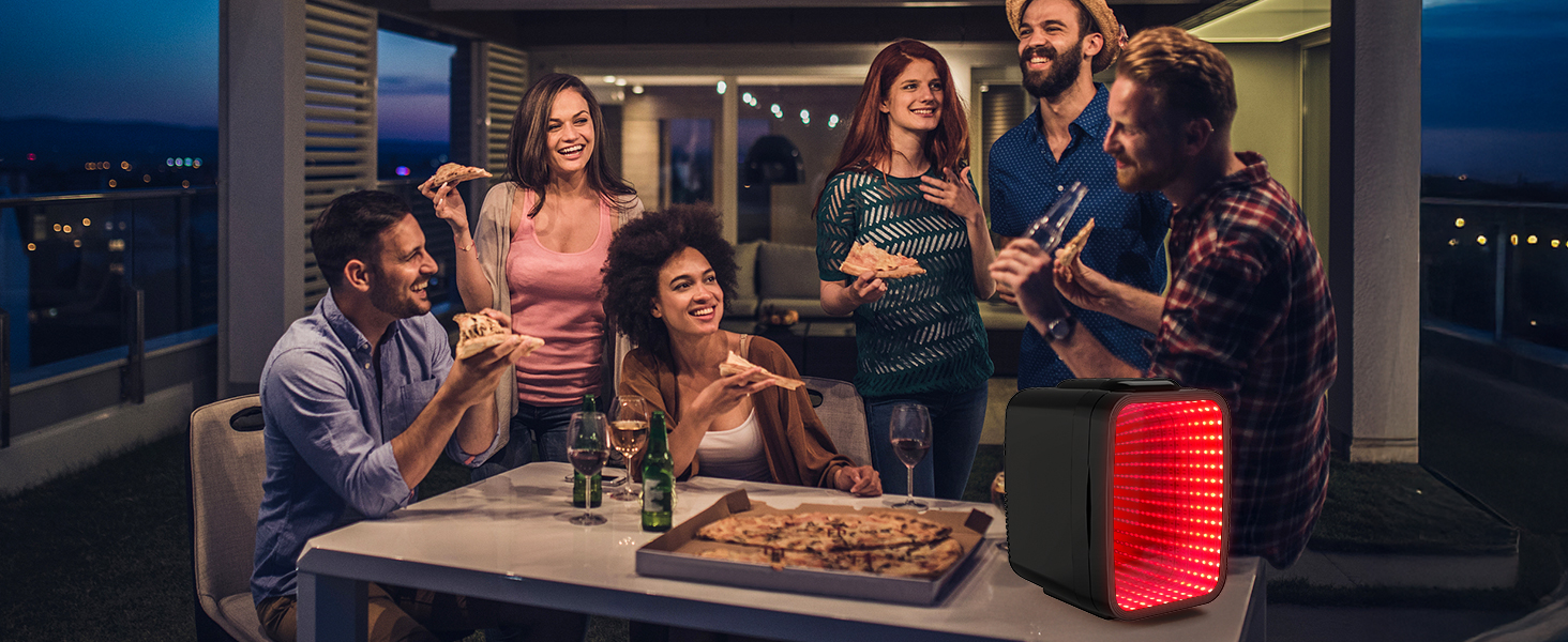 Mini Fridge Small Refrigerator Portable Thermoelectric Cooler and Warmer Fridge