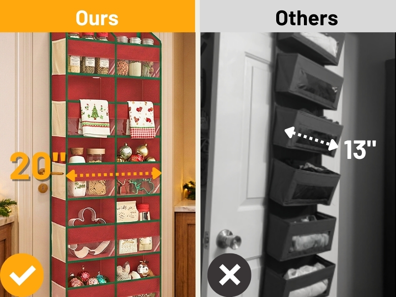 over the door organizer Christmas