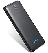 BESTON Portable Charger, Ultra Slim 10000mAh Power Bank, Dual High-Speed Charging Port Battery Pa...