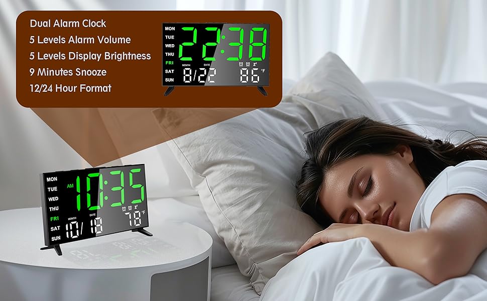 Dual Alarm Clock