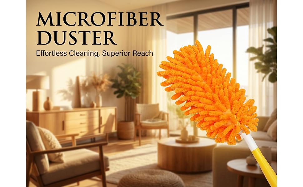3-piece set of short handle fiber dusters1