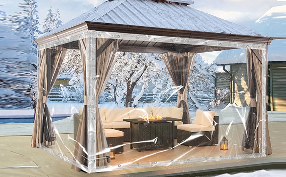 clear waterproof tarp