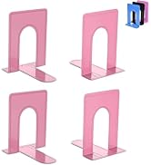 Optomni Bookends, Book End Supports Heavy Duty Metal Bookend Support, Book Ends Supports for Shel...