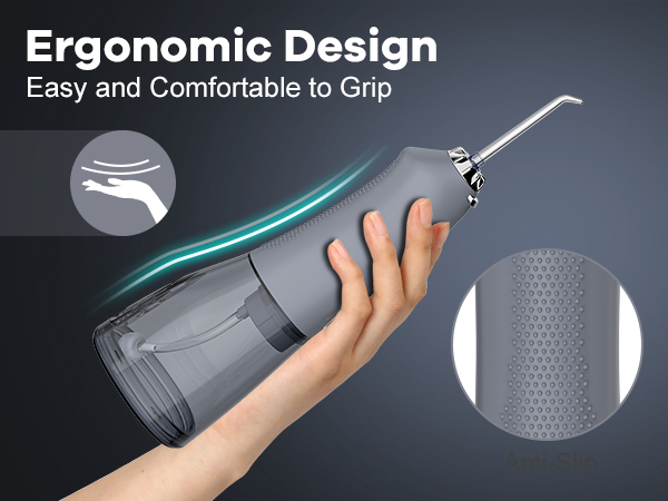 Ergonomic teeth cleaner design 