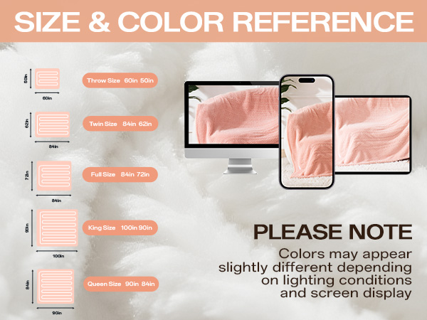 Heated Throw Electric Blanket