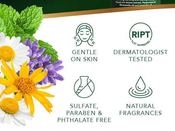 natural oil gentle on skin natural fragrance