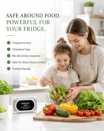 meritell pure fridge deodorizer brand story family