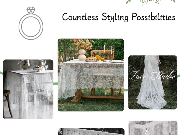 White Lace tablecloth