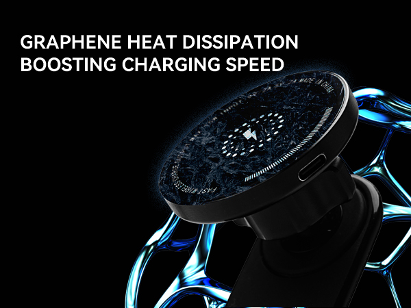 GRAPHENE HEAT DISSIPATIONBOOSTING CHARGING SPEED