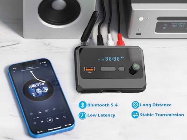 Bluetooth adapter for home stereo