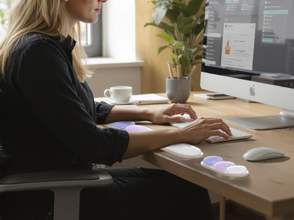 Silicone Gel Wrist Rest for Computer Keyboard