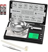 GRAM PRES High Precision Milligram Scale,50g/0.001g Digital Mini Pocket Gram Scale,Mg Scale for W...