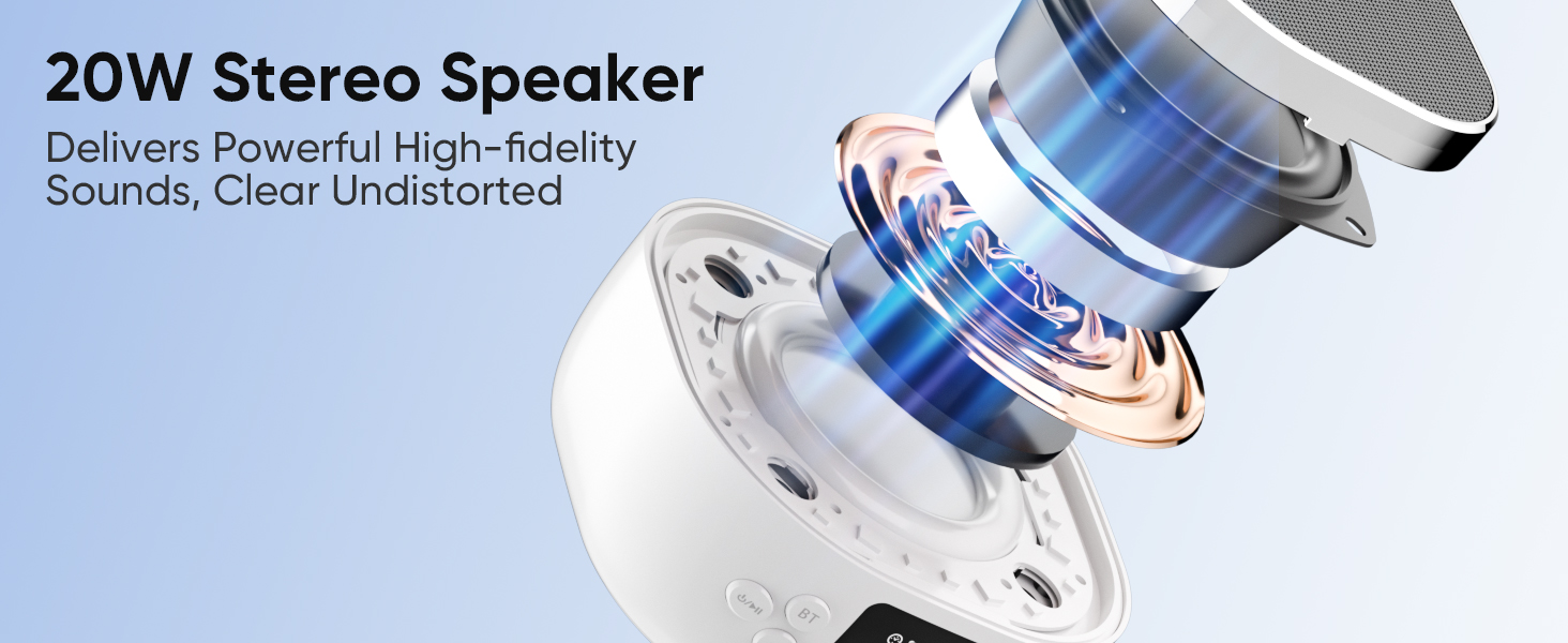 bluetooth speaker with lights