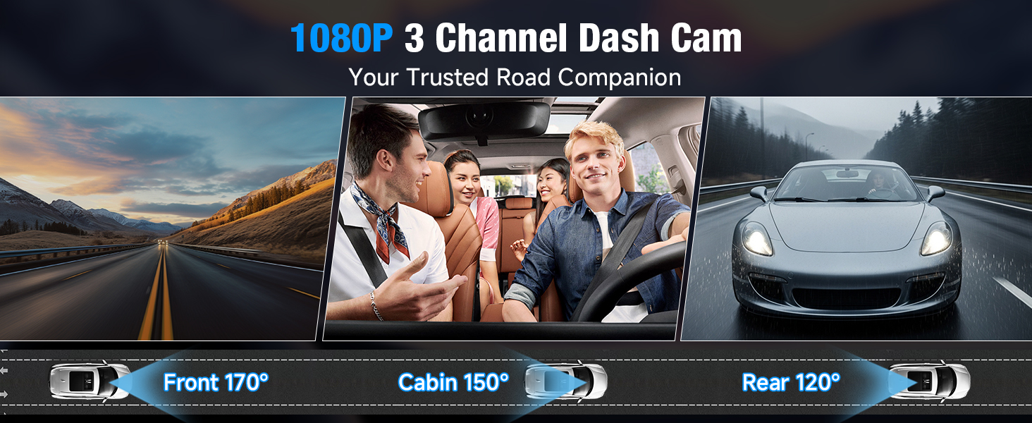 dash cam front and rear