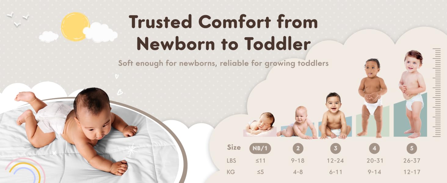 Trusted Comfort from Newborn to Toddler