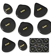 Éclat Makeup Sponge Set, 8 Pcs Air Cushion Puff, Latex-Free Blender Sponge Palette, Wet &amp; Dry Use...