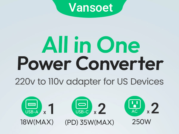 All in 1 One Power Converter